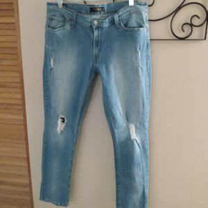Too superlow 524 Levi's distressed jeans